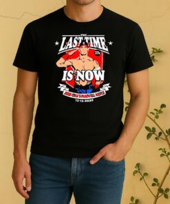 Officials John Cena The Last Time Is Now Farewell Match In Washington Dc Dec 13 2025 Shirt
