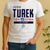 Officials Josh Turek For Iowa Square Logo Shirt