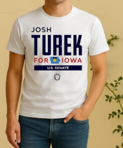 Officials Josh Turek For Iowa Square Logo Shirt