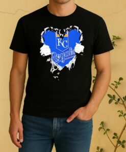Officials Kansas City Royals Rip The Chest Forever In My Heart Shirt
