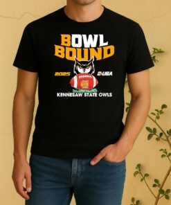 Officials Kennesaw State Owls 2025 Bowl Bound C Usa Shirt