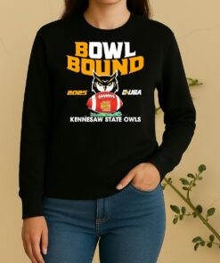 Officials Kennesaw State Owls 2025 Bowl Bound C Usa Sweater