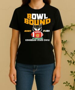 Officials Kennesaw State Owls 2025 Bowl Bound C Usa Women Shirt