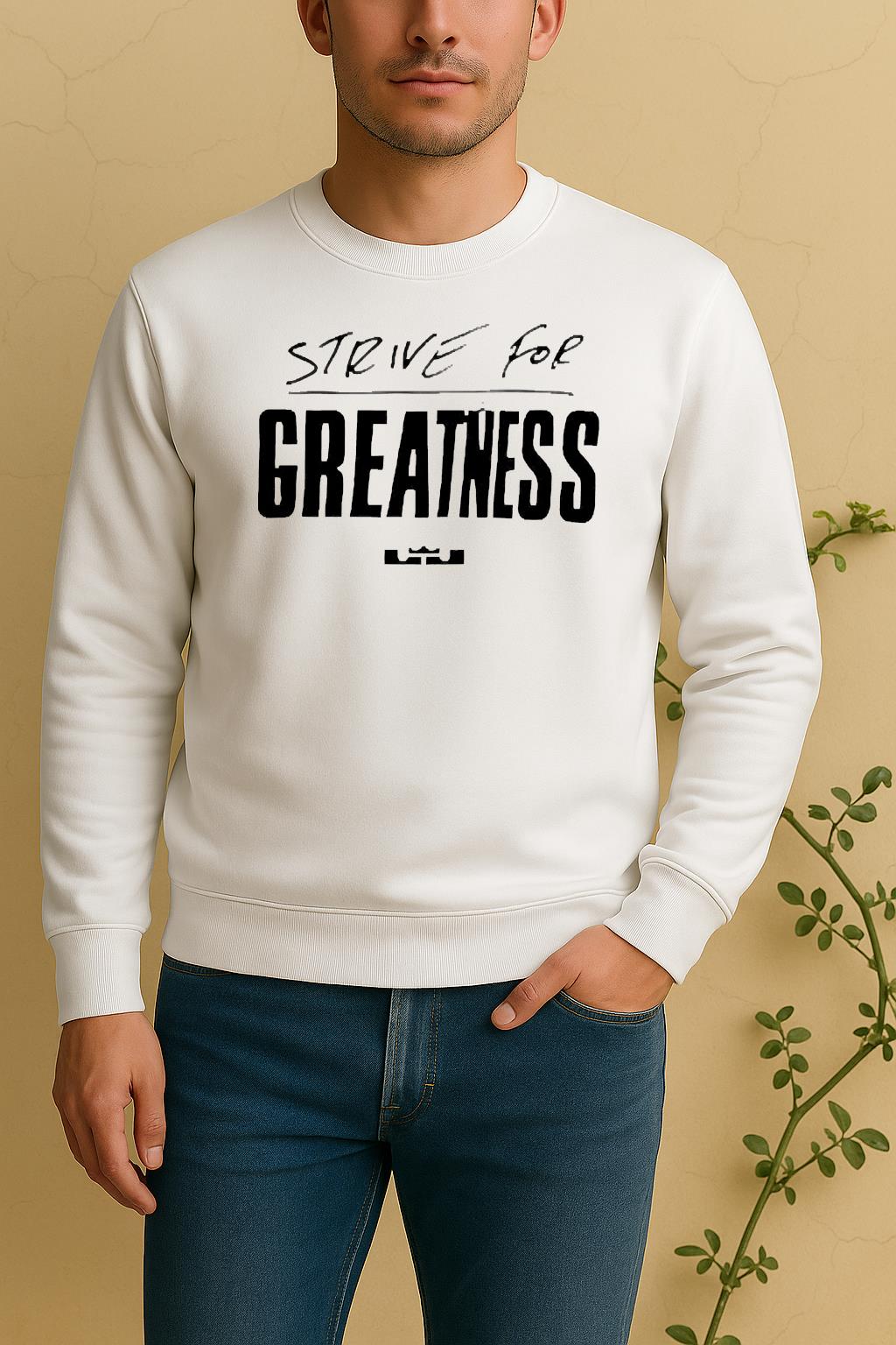 Officials Lebron James Strive For Greatness Sweater