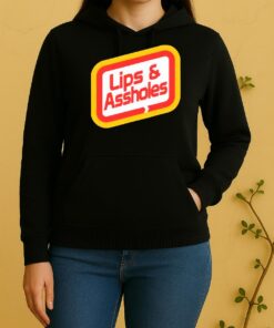 Officials Lips And Assholes Unisex Hoodie