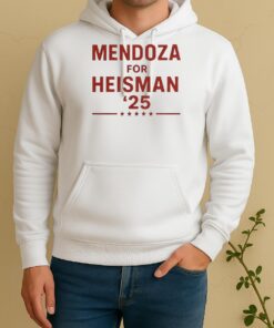 Officials Mendoza For Heisman 25 Unisex Hoodie