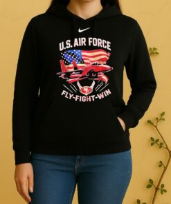 Officials Nfl San Francisco 49Ers X Air Force Veteran 2 Sided Unisex Hoodie