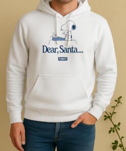 Officials Peanuts Dear Santa Unisex Hoodie