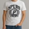 Officials San Antonio Spurs Basketball Nba Crest Logo Circle Shirt