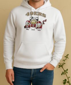 Officials San Francisco 49Ers Minions Celebrate Football Unisex Hoodie