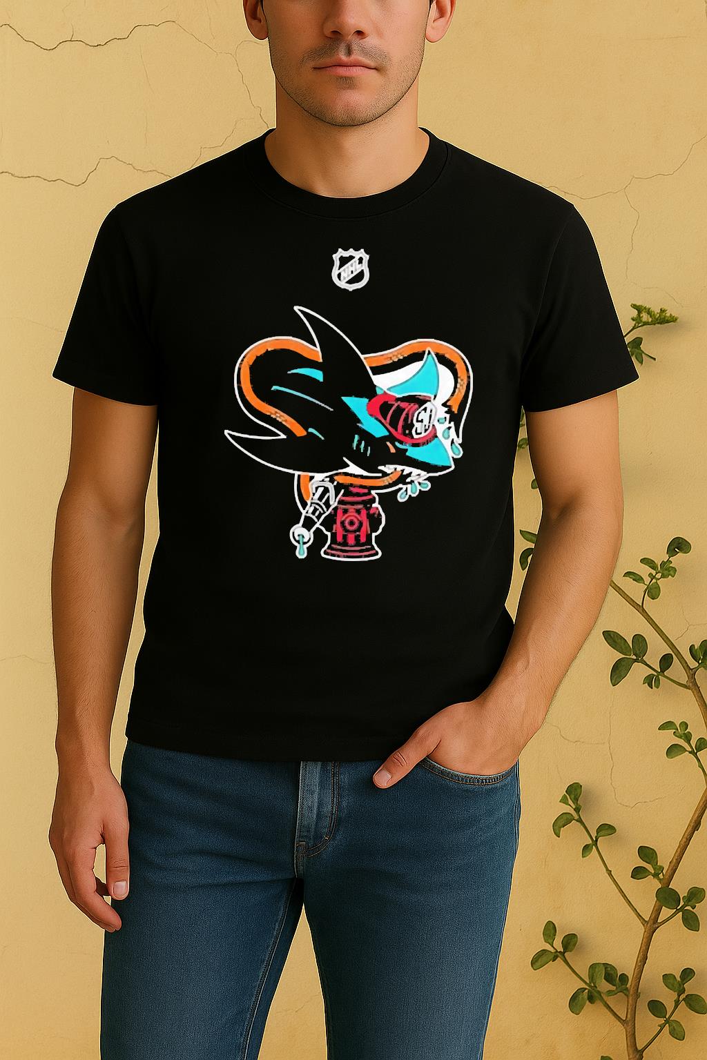 Officials San Jose Sharks First Responders 2025 2026 Night Shirt by Bino Shirt – Custom Graphic T-Shirt