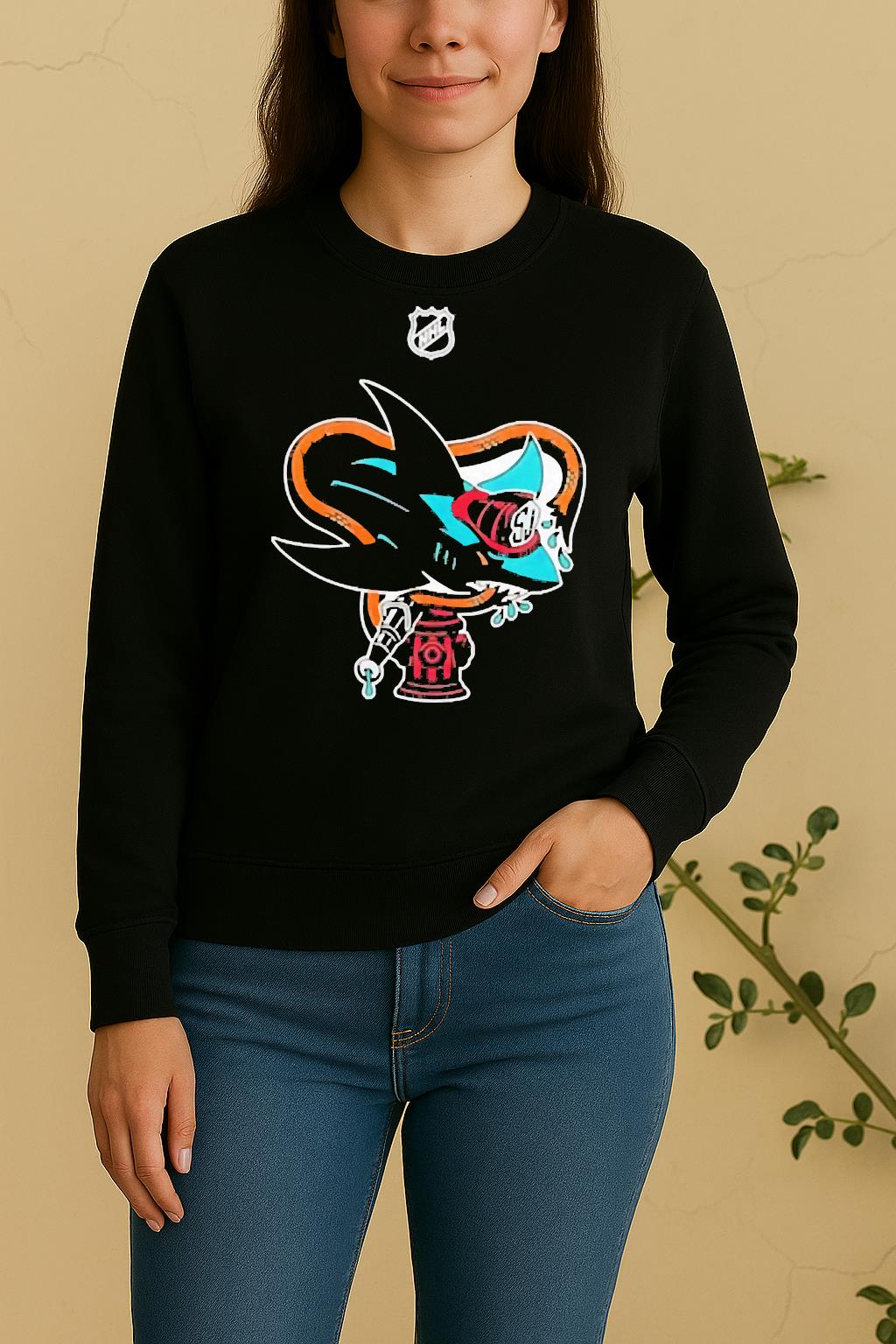 Officials San Jose Sharks First Responders 2025 2026 Night Sweater