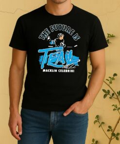 Officials San Jose Sharks Macklin Celebrini The Future Is Teal Shirt