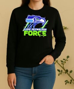 Officials Seattle Seahawks Luke Skywalker Force Of Football Fan Sweater