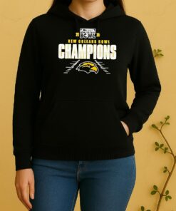 Officials Southern Miss Golden Eagles New Orleans Bowl Champions 2025 Unisex Hoodie