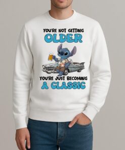 Officials Stitch Youre Not Getting Older Youre Just Becoming A Classic Circle sweater