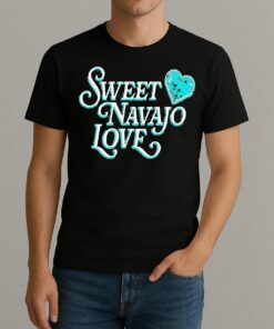Officials Sweat Navajo Love Heart Shirt