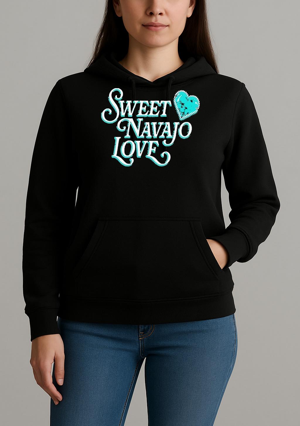 Officials Sweat Navajo Love Heart Unisexhoodie