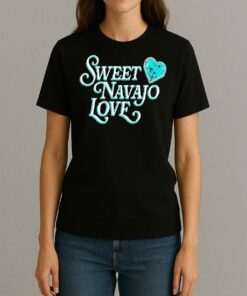 Officials Sweat Navajo Love Heart Womentee