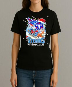 Officials Tennessee Titans Football Nashville Christmas Holiday Womentee