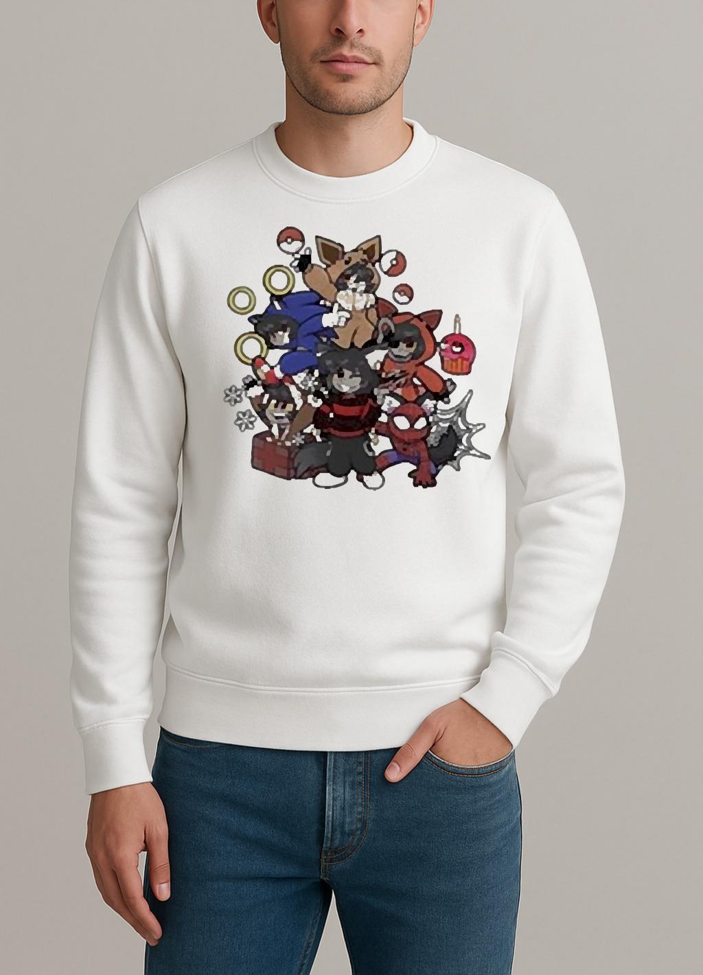 Officials Tfmjonny Pokemon Christmas sweater