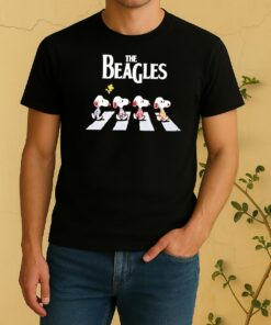 Officials The Beagles Snoopy Cartoon Shirt