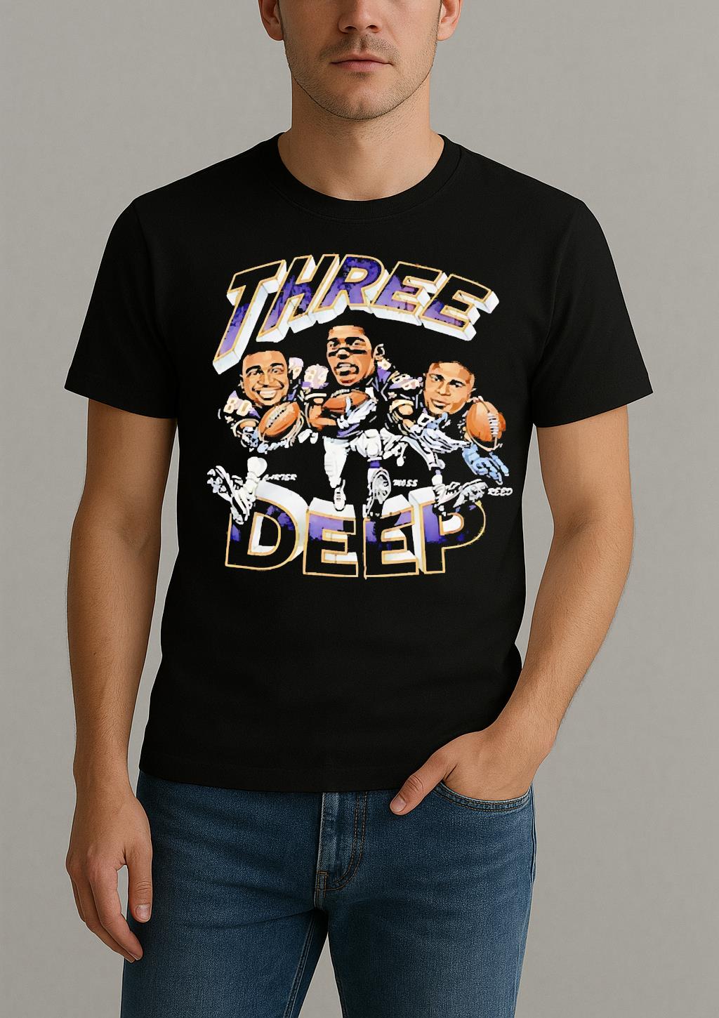 Officials Vikings Three Deep Shirt