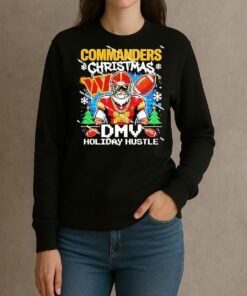 Officials Washington Commanders Football Dmv Holiday Hustle Christmas sweater