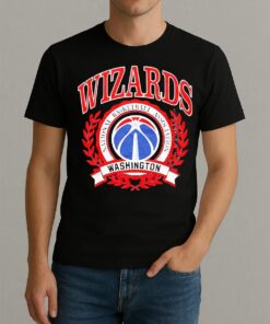 Officials Washington Wizards Basketball Nba Crest Logo Shirt