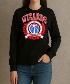 Officials Washington Wizards Basketball Nba Crest Logo sweater