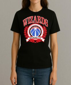 Officials Washington Wizards Basketball Nba Crest Logo Womentee