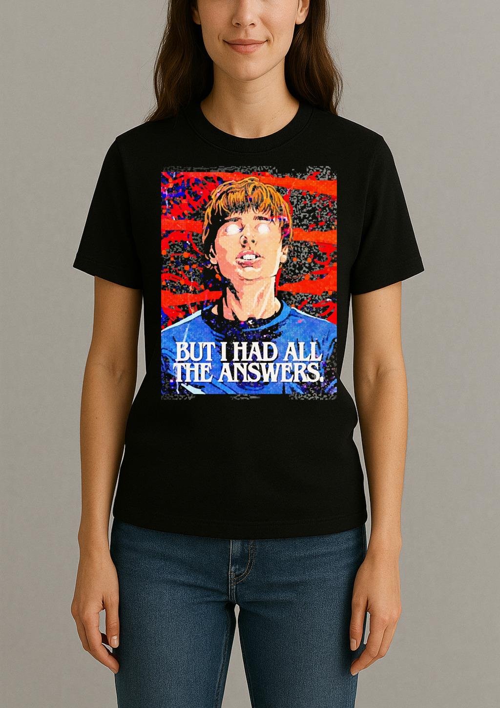 Officials Will Byers But I Had All The Answers Womentee