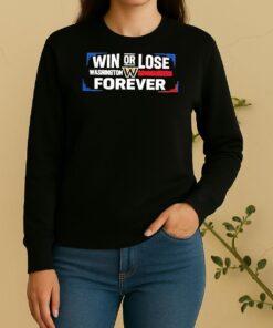 Officials Win Or Lose Washington Commanders Forever Sweater
