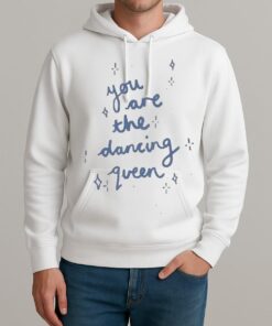 Officials Wituka You Are The Dancing Queen Circle White Unisexhoodie