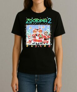 Officials Zootopia 2 Holiday Gift 2025 Nick Wilde And Flash Womentee