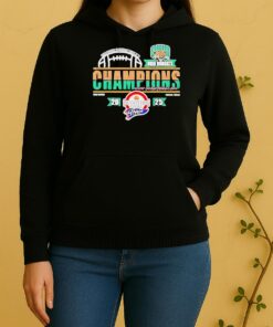 Ohio Bobcats 2025 Scooters Coffee Frisco Bowl Champions Unisex Hoodie