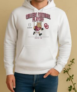 Oklahoma 2025 Cfp Mascoshirt Oklahoma Football TeeUnisex Hoodie