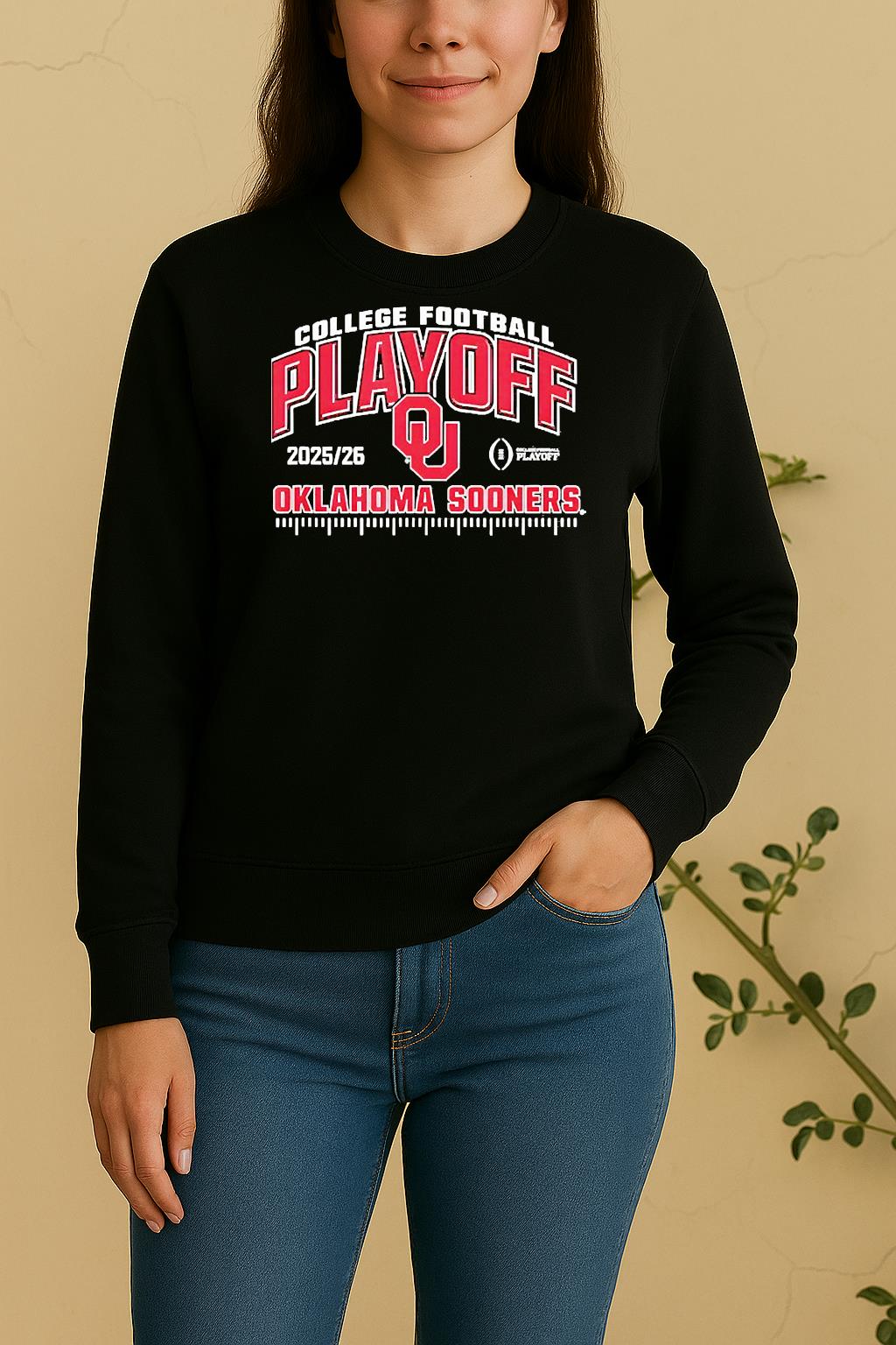Oklahoma Sooners College Football Playoff Cfp 2025 26 Sweater
