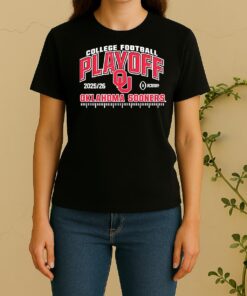Oklahoma Sooners College Football Playoff Cfp 2025 26 Women Shirt
