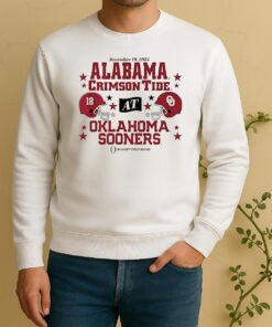 Oklahoma Sooners Vs Alabama Crimson Tide 2025 Cfp First Round Sweater