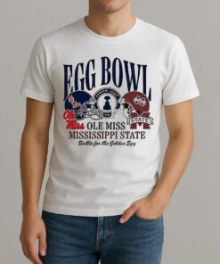 Ole Miss Vs Mississippi State Egg Bowl Battle For The Golden Egg Shirt