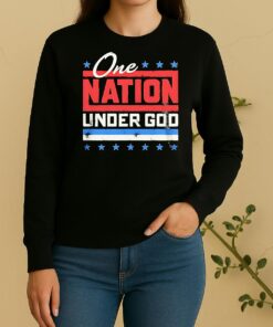 One Nation Under God America Sweater