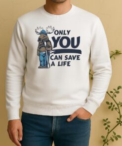 Only You Can Save A Life Circle Sweater