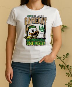 Oregon Ducks Cfp Gameday 1St Round Mascot Go Ducks Women Shirt