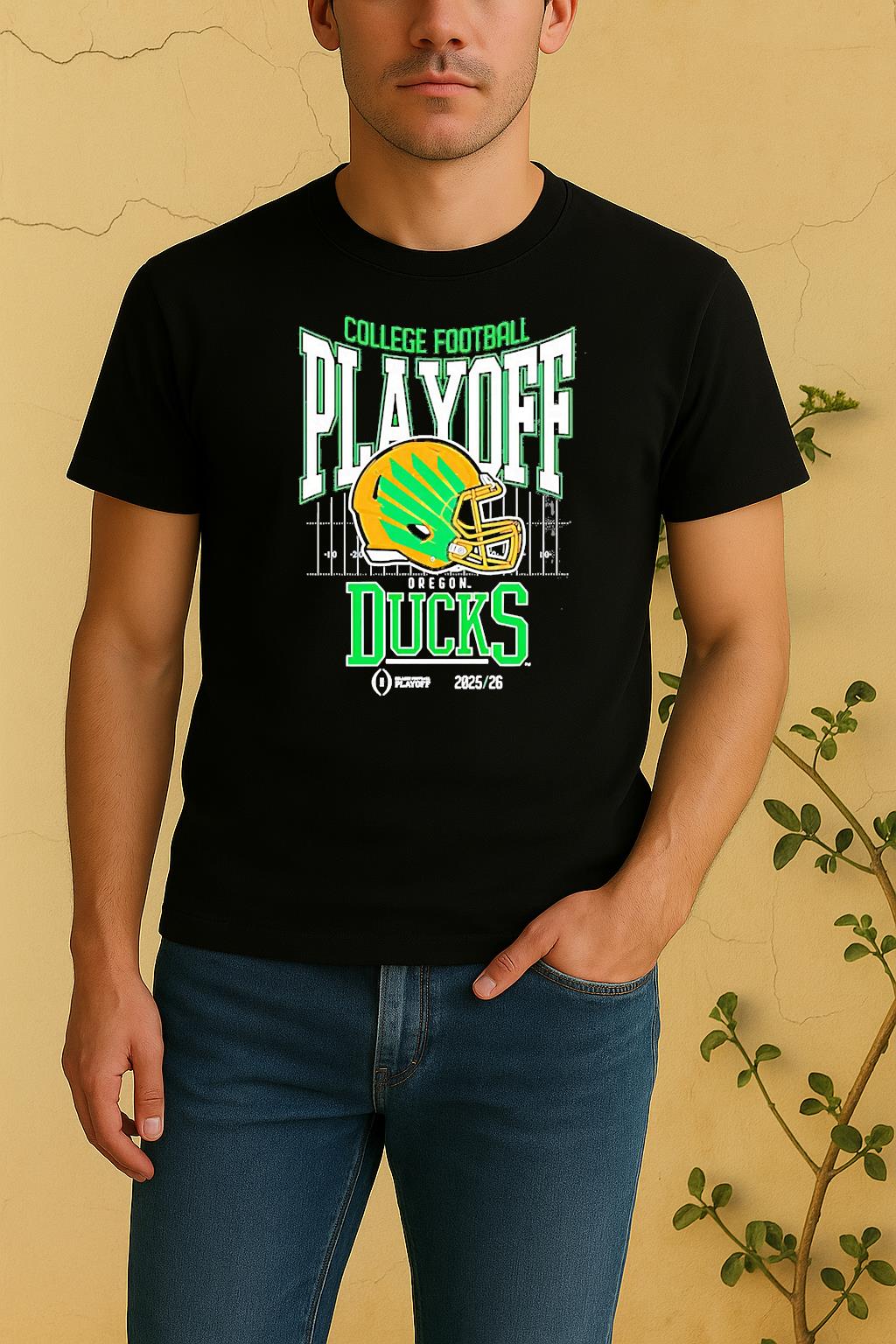 Oregon Ducks College Football Playoff 2025 26 Shirt by Bino Shirt – Custom Graphic T-Shirt