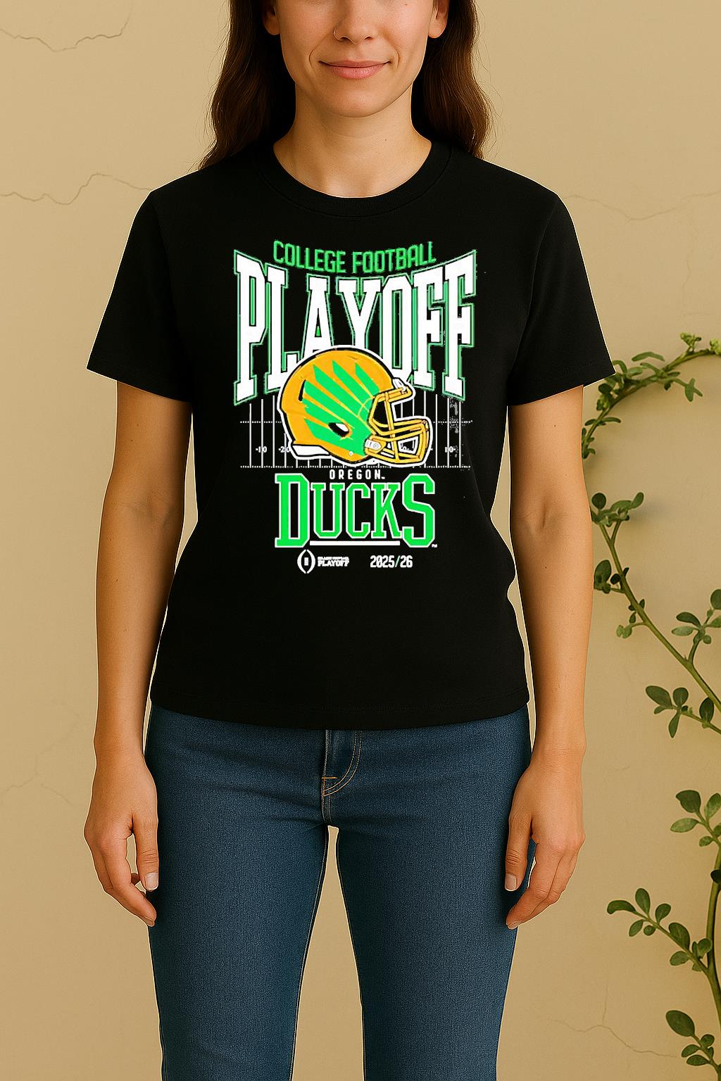 Oregon Ducks College Football Playoff 2025 26 Women Shirt
