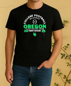 Oregon Ducks College Football Playoff First Round 2025 Shirt