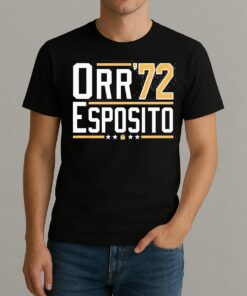 Orr Esposito 72 Bobby Orr Bruins Legends Shirt