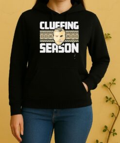 Oscar Cluff Cluffing Season Purdue Boilermakers Ugly Christmas Unisex Hoodie
