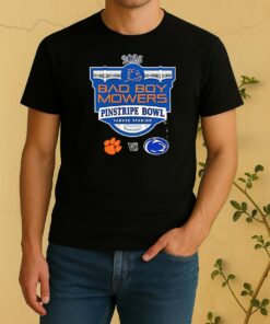 Penn State Nittany Lions Vs Clemson Tigers 2025 Pinstripe Bowl Shirt
